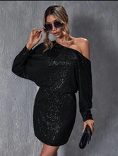 Load image into Gallery viewer, Aurora sequin dress