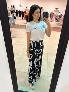 Parys abstract print pants