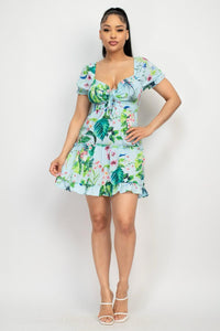 Brigitte tropical dress