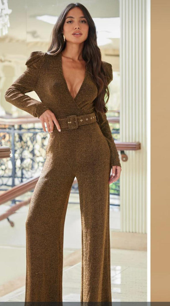 Barbara glittery jumpsuit
