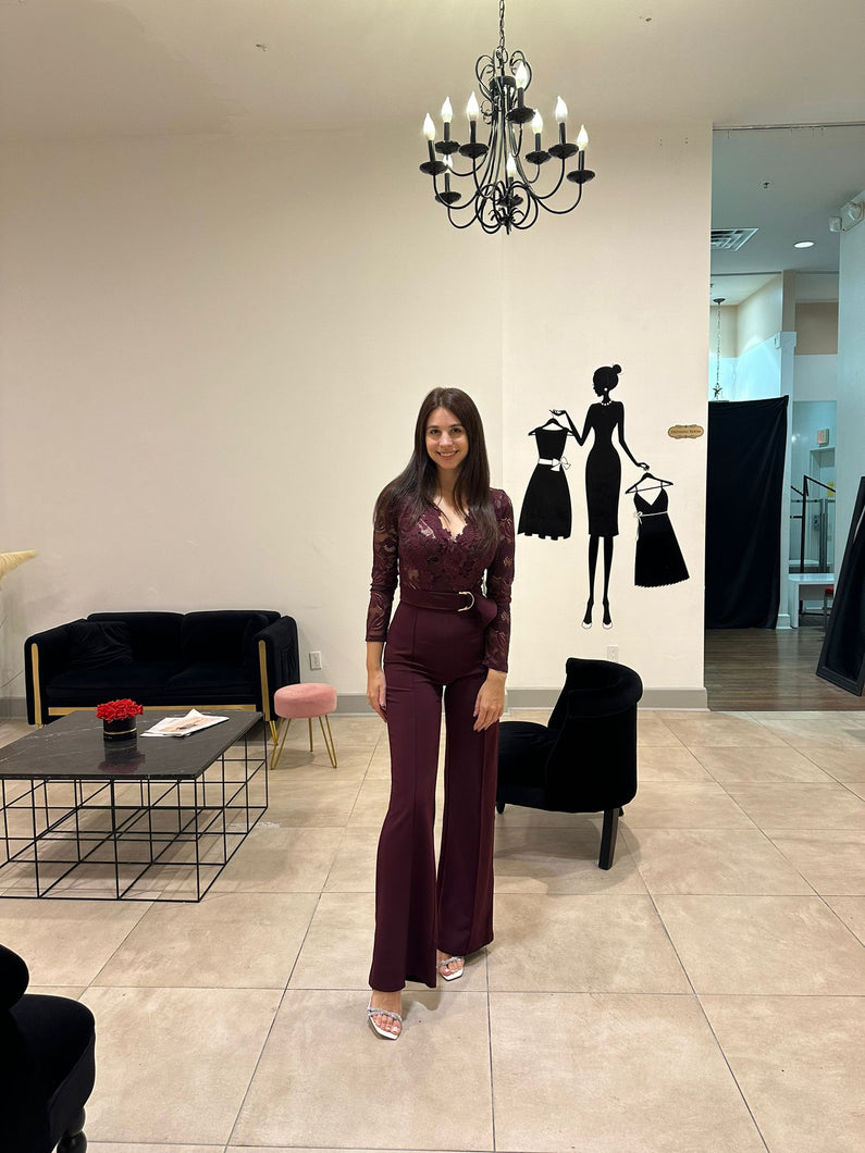 Aimee lace jumpsuit