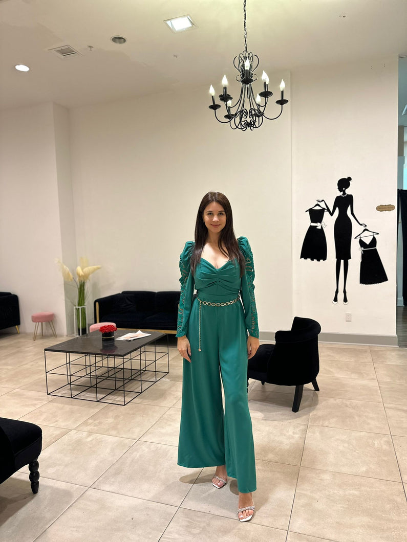 Aigul embroidery jumpsuit
