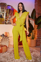 Load image into Gallery viewer, Flare Sleeve Jumpsuit