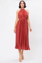 Load image into Gallery viewer, Evelyn Pleated Dress