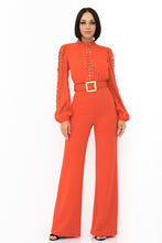 Load image into Gallery viewer, Crochet Top Jumpsuit